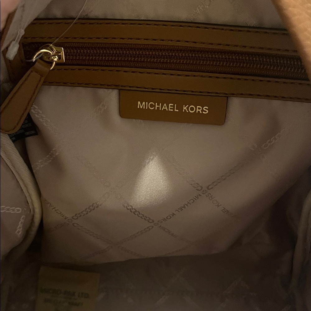 Michael Kors Bex Leather Backpack - Picture 8 of 11